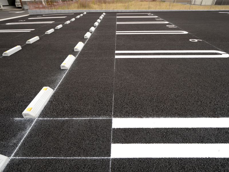 Parking Lot Resurfacing detail